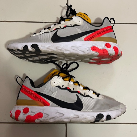 Nike React Element 55 Casual/Running Shoe - Picture 1 of 4